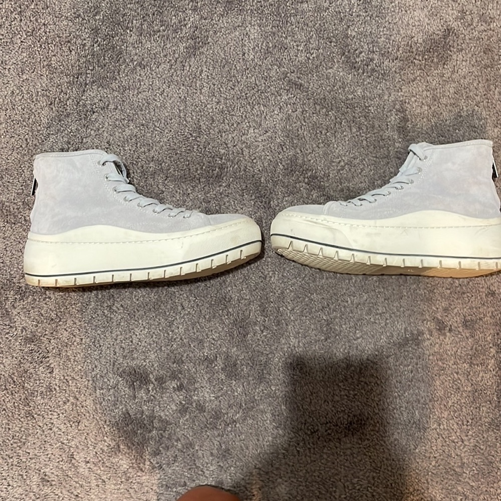Platform suede sneakers. J/slides NYC size 8.5 - Picture 6 of 9